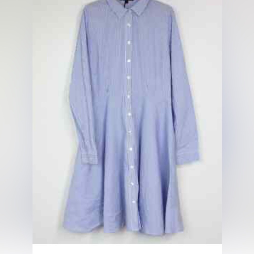 Romeo & Juliet Couture Striped Blue Shirt